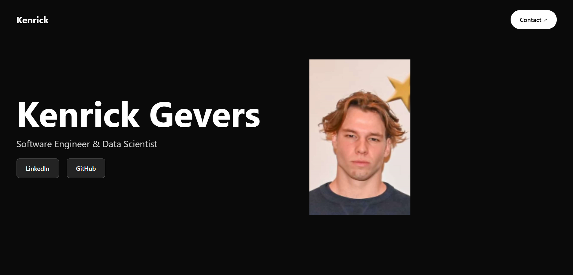 Portfolio Website Screenshot